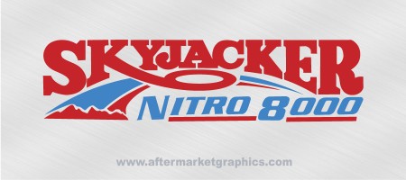 Skyjacker Nitro 8000 Decals - Pair (2 pieces)